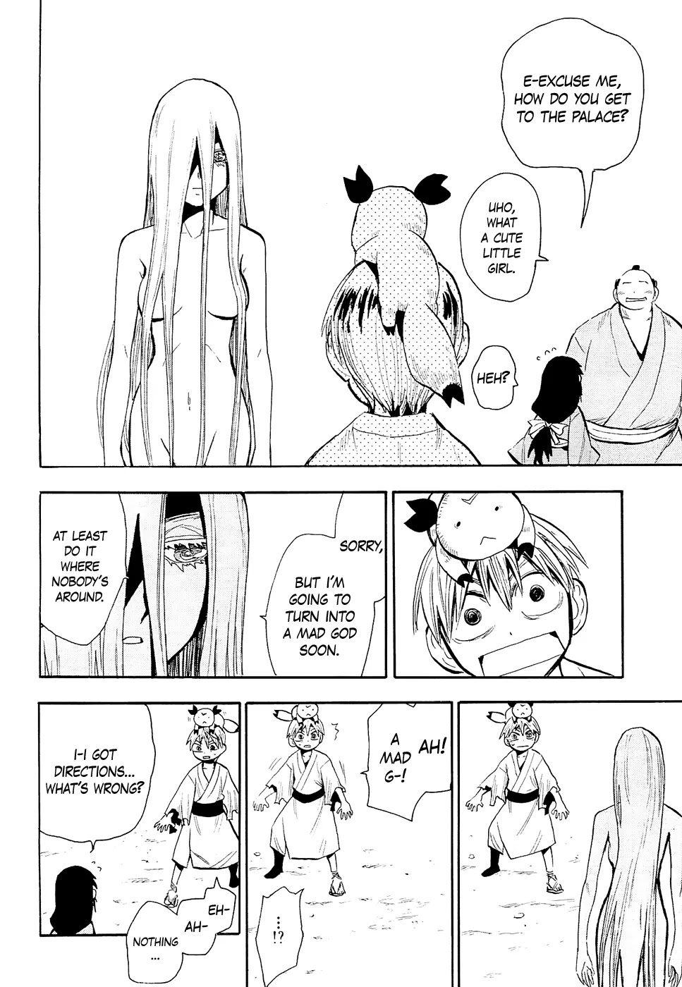 Sengoku Youko Chapter 42 page 10 - Chapter 42: The Mad God of the Wild City