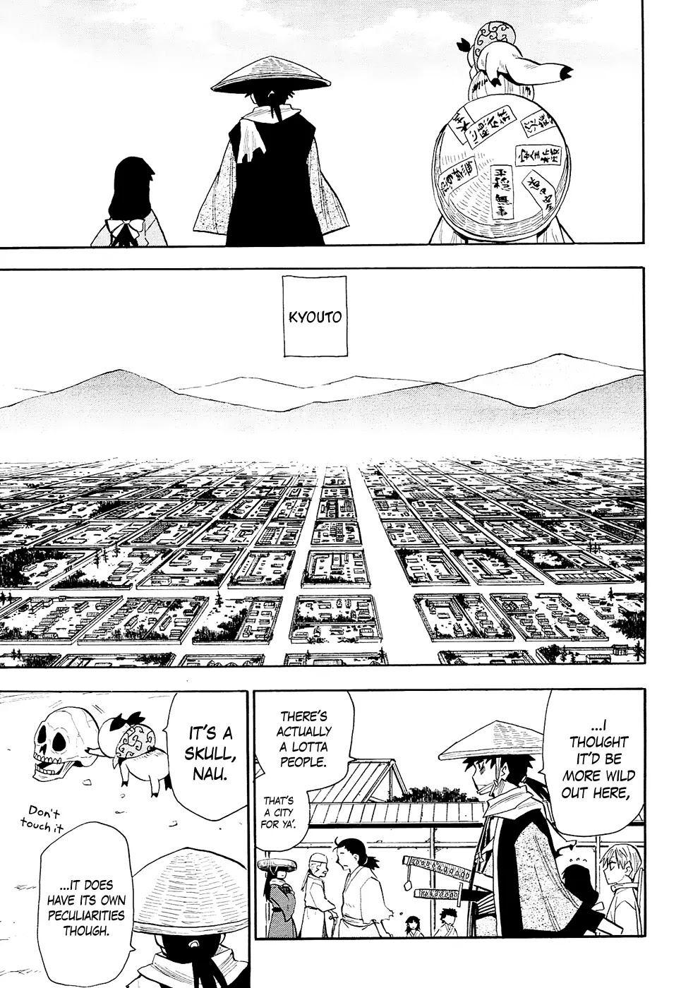 Sengoku Youko Chapter 42 page 7 - Chapter 42: The Mad God of the Wild City