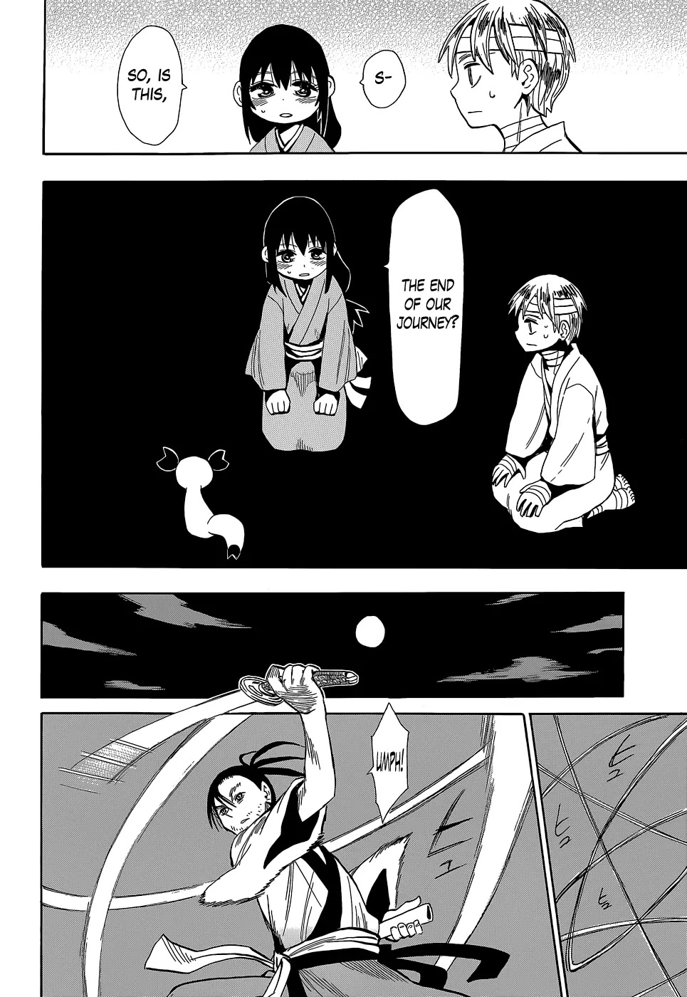 Sengoku Youko Chapter 52 page 13 - Chapter 52: The End of the Journey