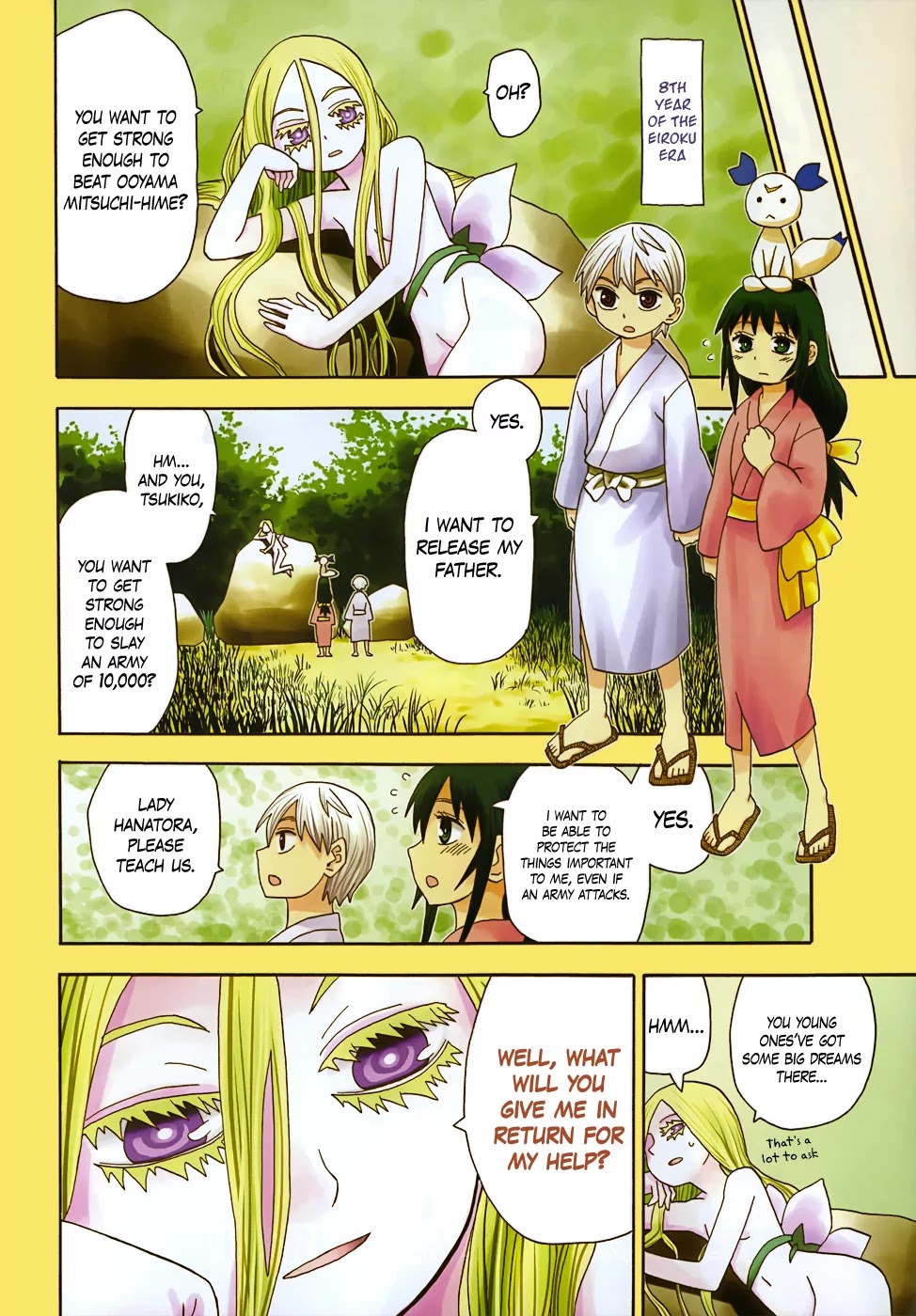 Sengoku Youko Chapter 54 page 3 - Chapter 54: Genki Era Year 4