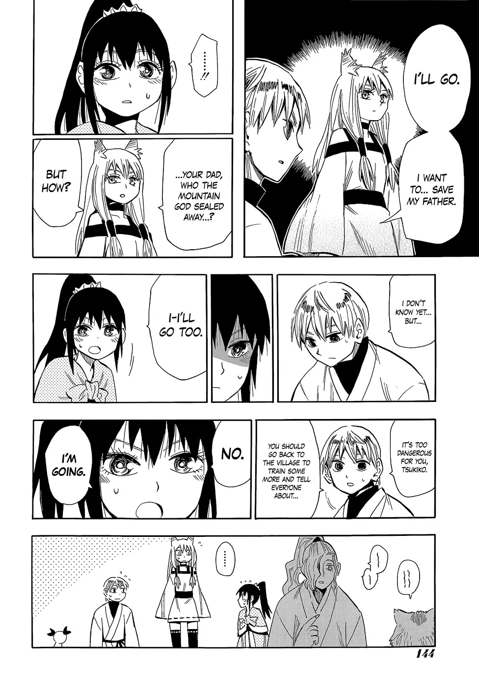 Sengoku Youko Chapter 56 page 8 - Chapter 56: Prediction