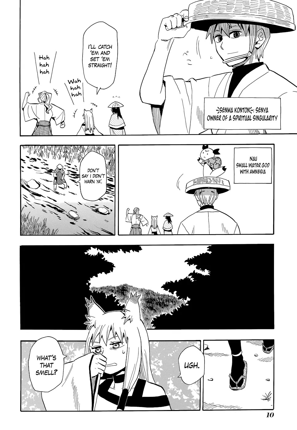 Sengoku Youko Chapter 58 page 11 - Chapter 58: Rat Illusion, Playground Mountain