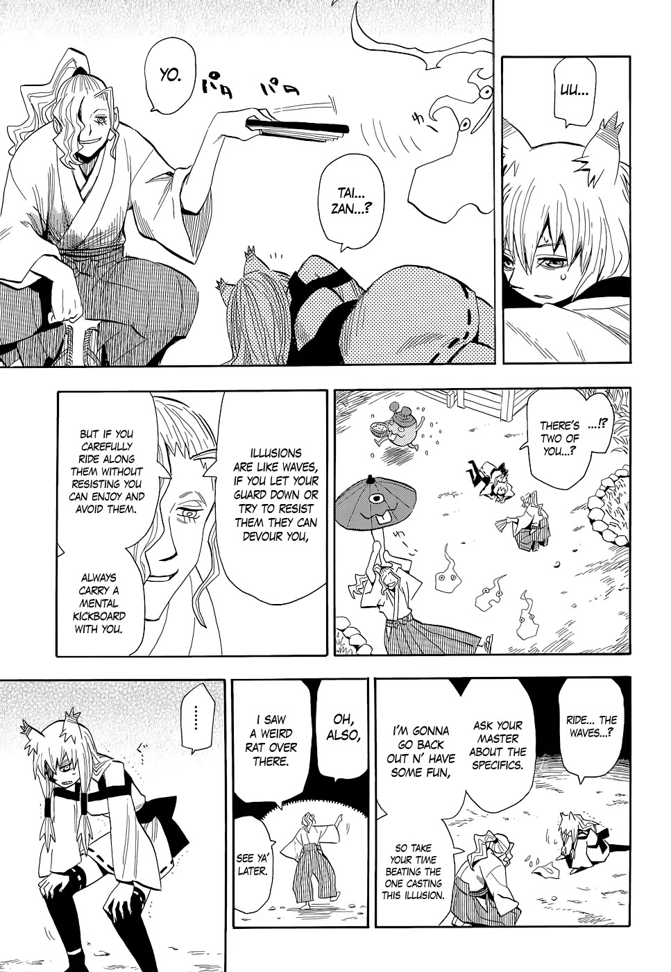 Sengoku Youko Chapter 58 page 23 - Chapter 58: Rat Illusion, Playground Mountain
