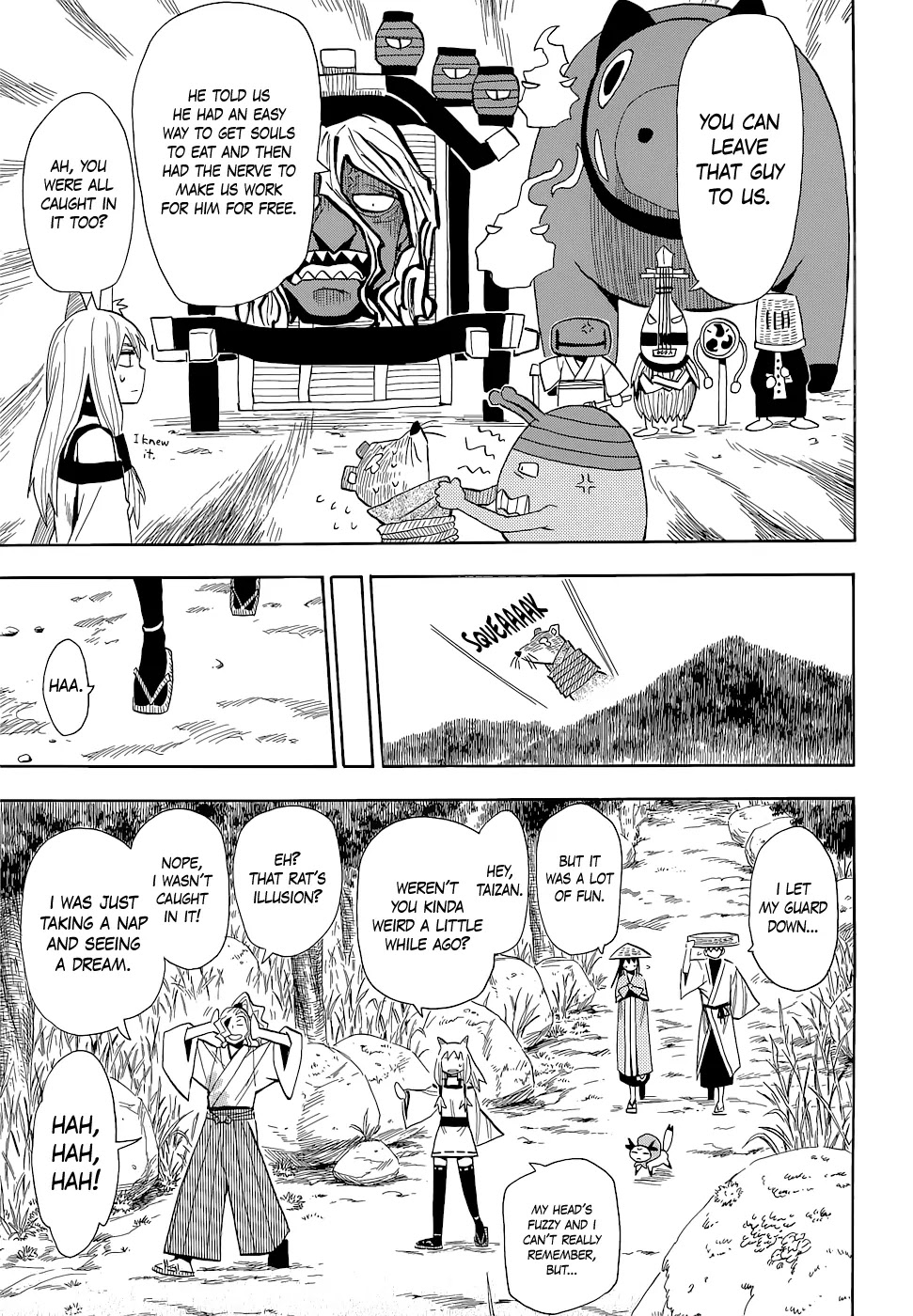 Sengoku Youko Chapter 58 page 29 - Chapter 58: Rat Illusion, Playground Mountain