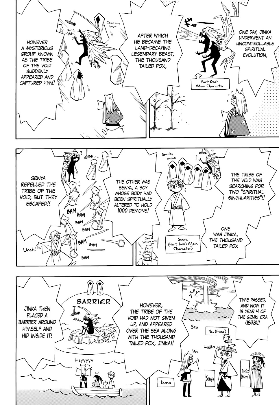 Sengoku Youko Chapter 58 page 5 - Chapter 58: Rat Illusion, Playground Mountain