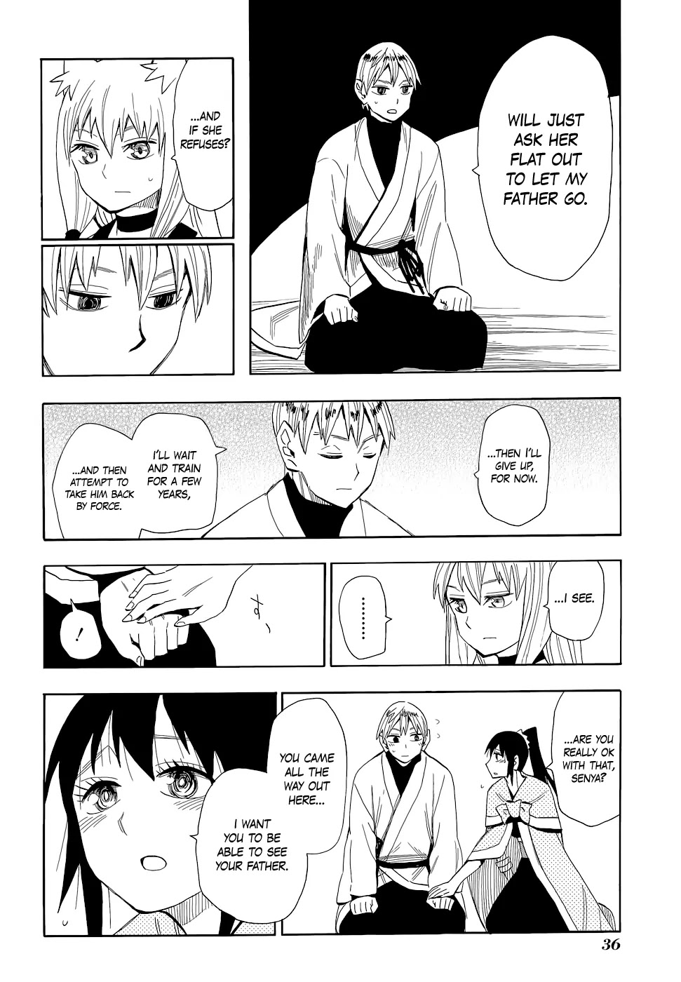 Sengoku Youko Chapter 59 page 6 - Chapter 59: Request