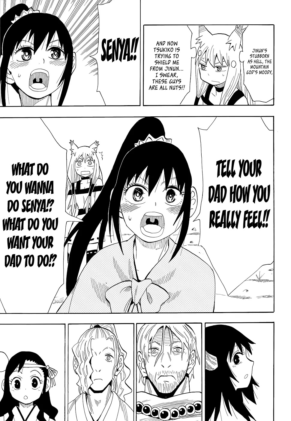 Sengoku Youko Chapter 60 page 14 - Chapter 60: Senya and Jinun