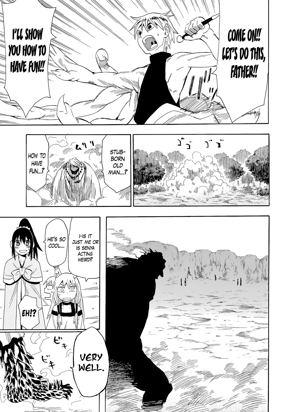 Sengoku Youko Chapter 60 page 21 - Chapter 60: Senya and Jinun