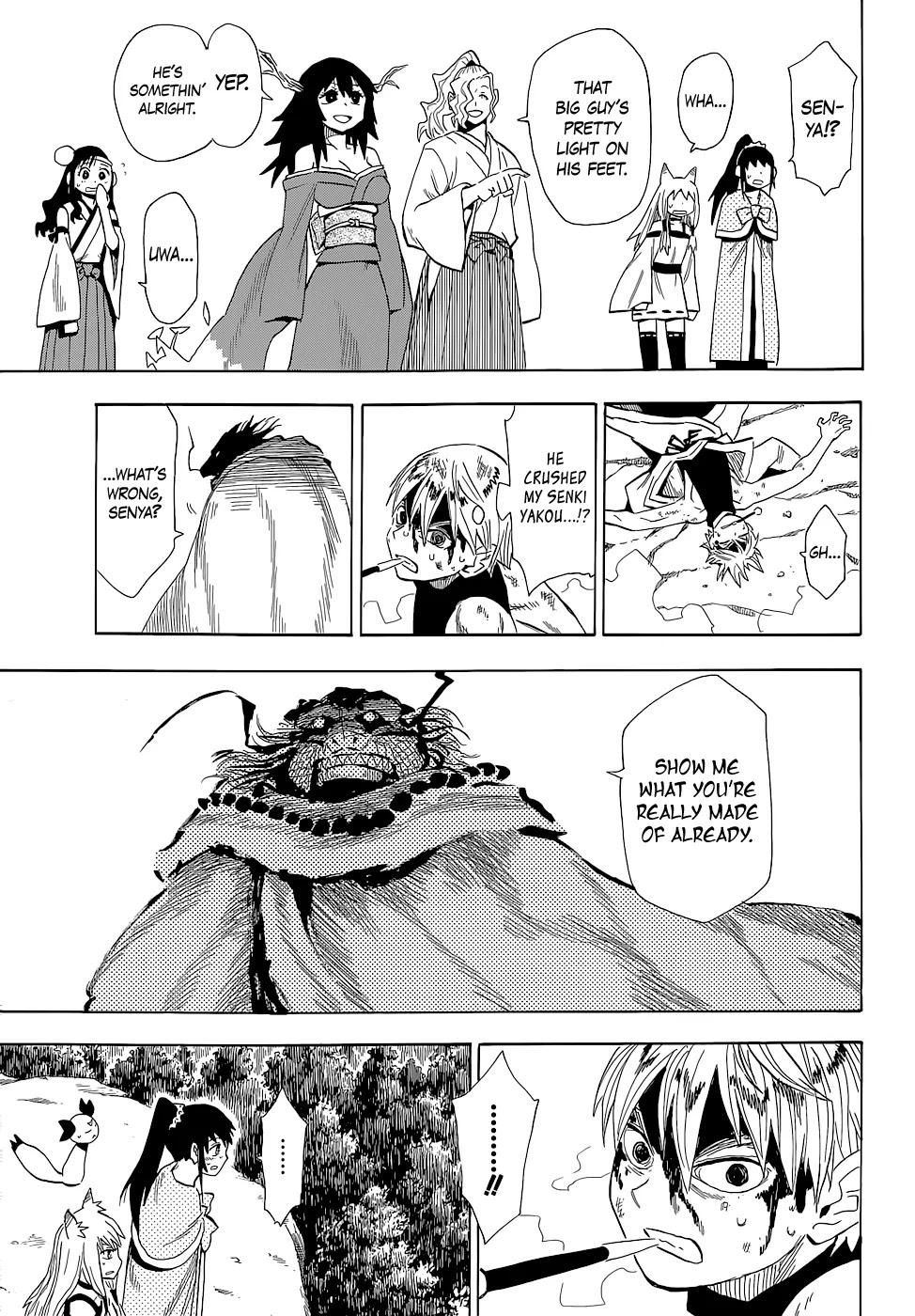 Sengoku Youko Chapter 61 page 10 - Chapter 61: Senya's Eight Years
