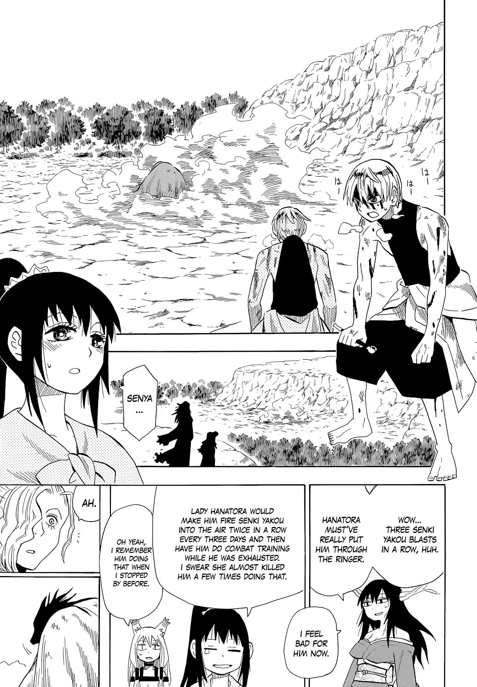 Sengoku Youko Chapter 62 page 1 - Chapter 62: Dragon of the Spirit World