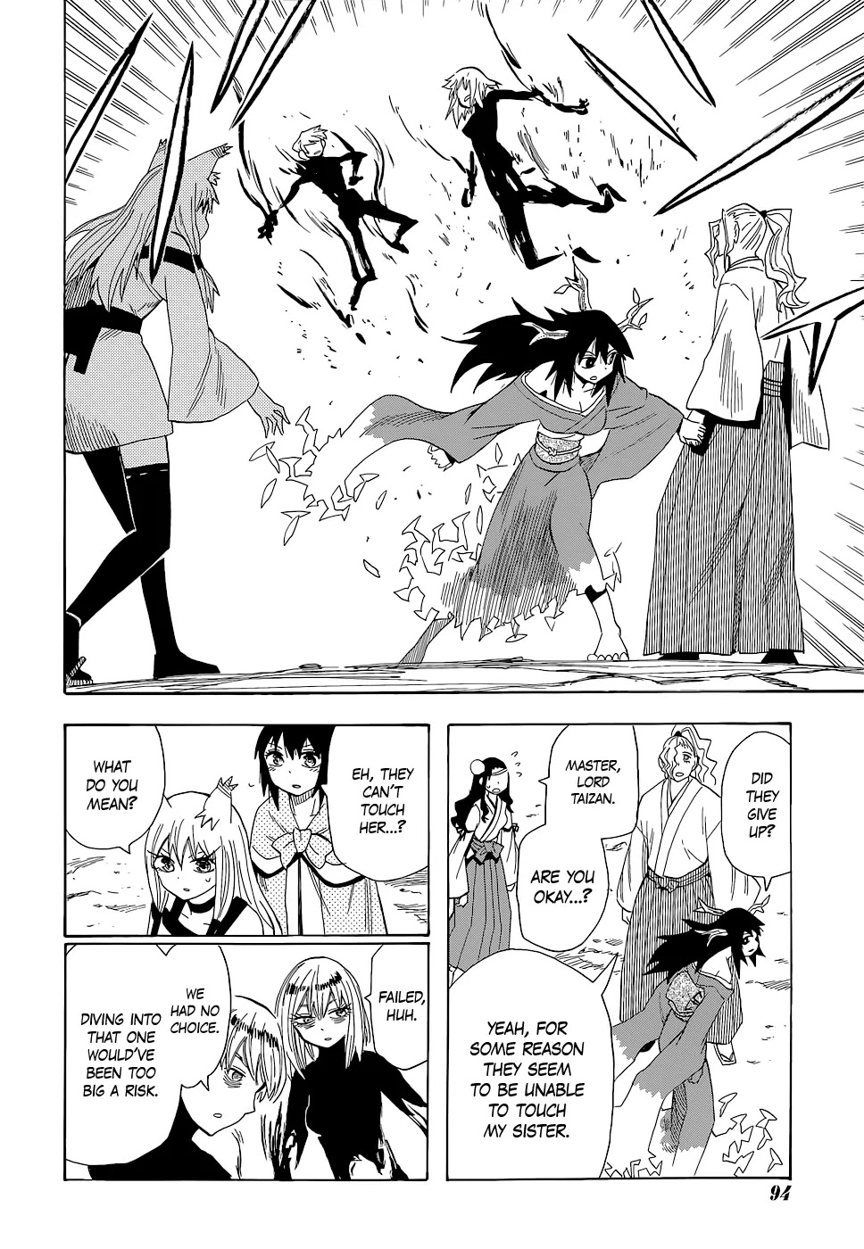Sengoku Youko Chapter 62 page 21 - Chapter 62: Dragon of the Spirit World