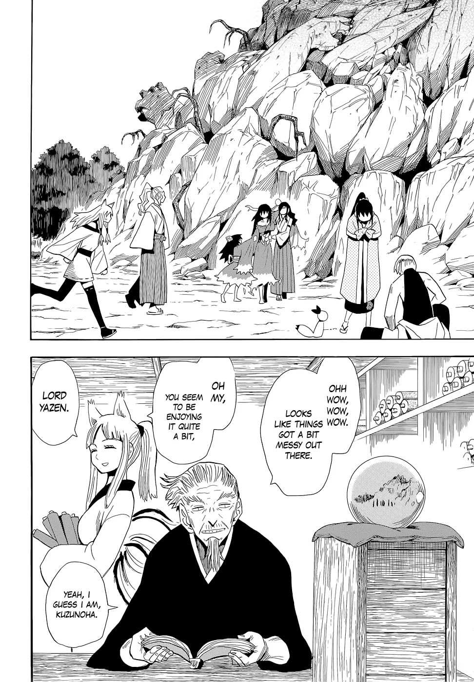 Sengoku Youko Chapter 63 page 28 - Chapter 63: Cheat