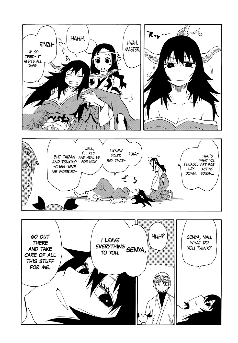 Sengoku Youko Chapter 64 page 14 - Chapter 64: Yazen and Senya