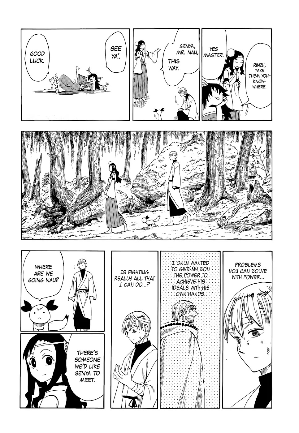 Sengoku Youko Chapter 64 page 17 - Chapter 64: Yazen and Senya