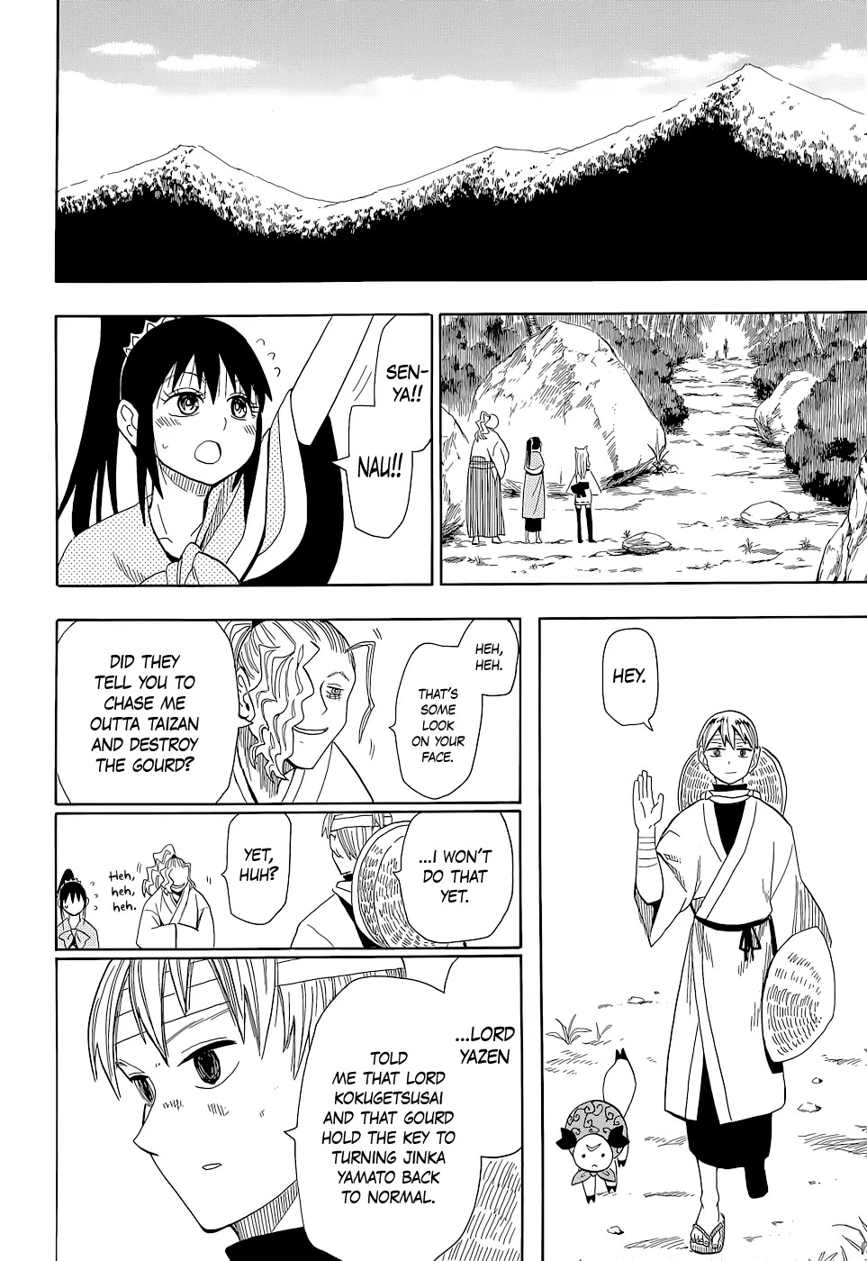 Sengoku Youko Chapter 64 page 27 - Chapter 64: Yazen and Senya