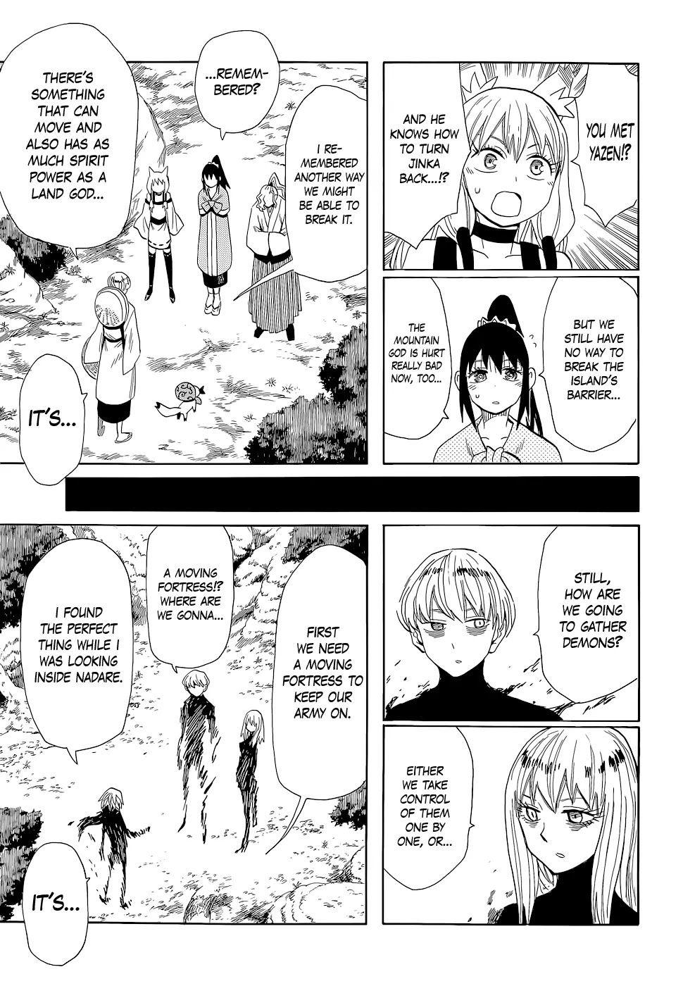 Sengoku Youko Chapter 64 page 28 - Chapter 64: Yazen and Senya