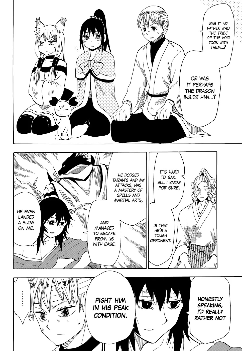 Sengoku Youko Chapter 64 page 3 - Chapter 64: Yazen and Senya