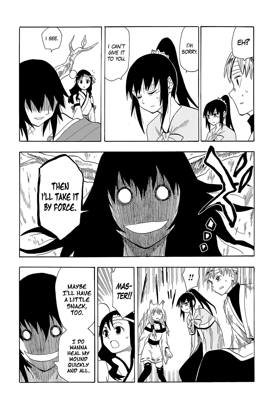 Sengoku Youko Chapter 64 page 9 - Chapter 64: Yazen and Senya