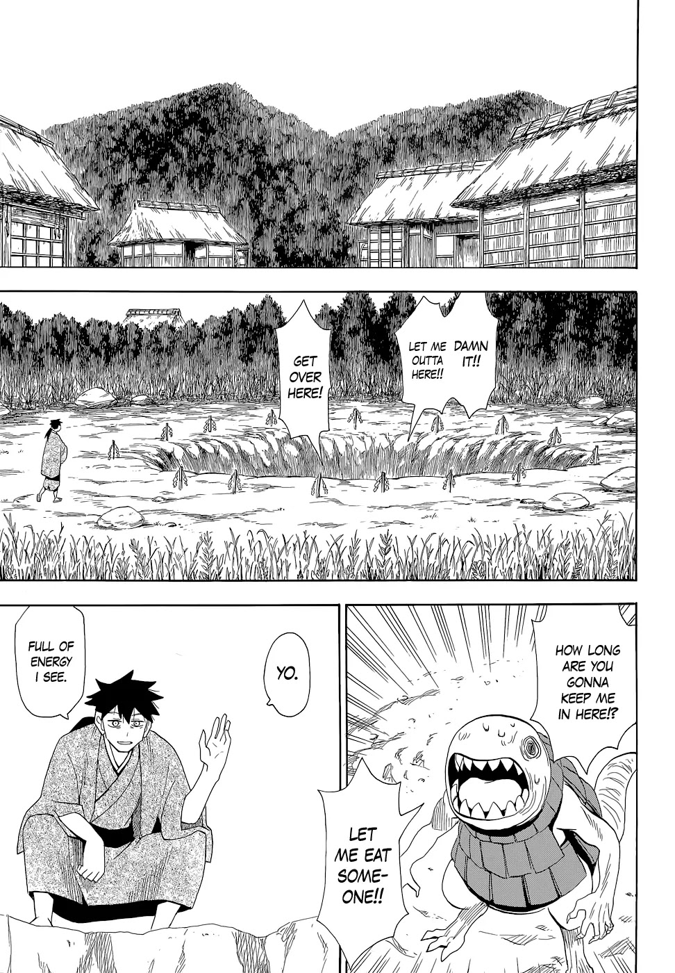Sengoku Youko Chapter 65 page 1 - Chapter 65: Senya's Village