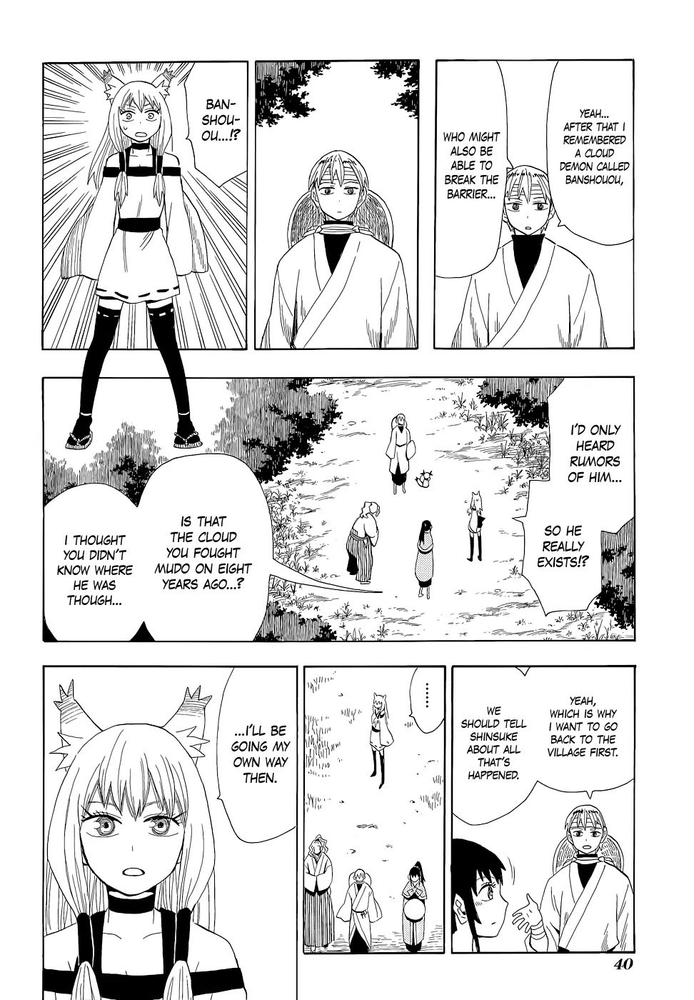 Sengoku Youko Chapter 65 page 10 - Chapter 65: Senya's Village