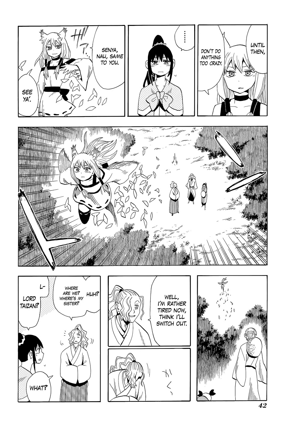 Sengoku Youko Chapter 65 page 12 - Chapter 65: Senya's Village