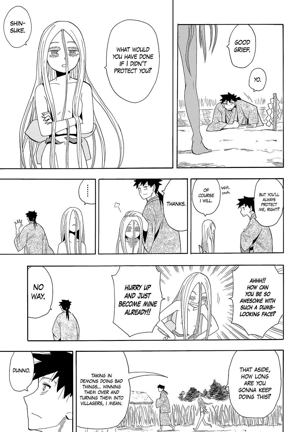 Sengoku Youko Chapter 65 page 5 - Chapter 65: Senya's Village