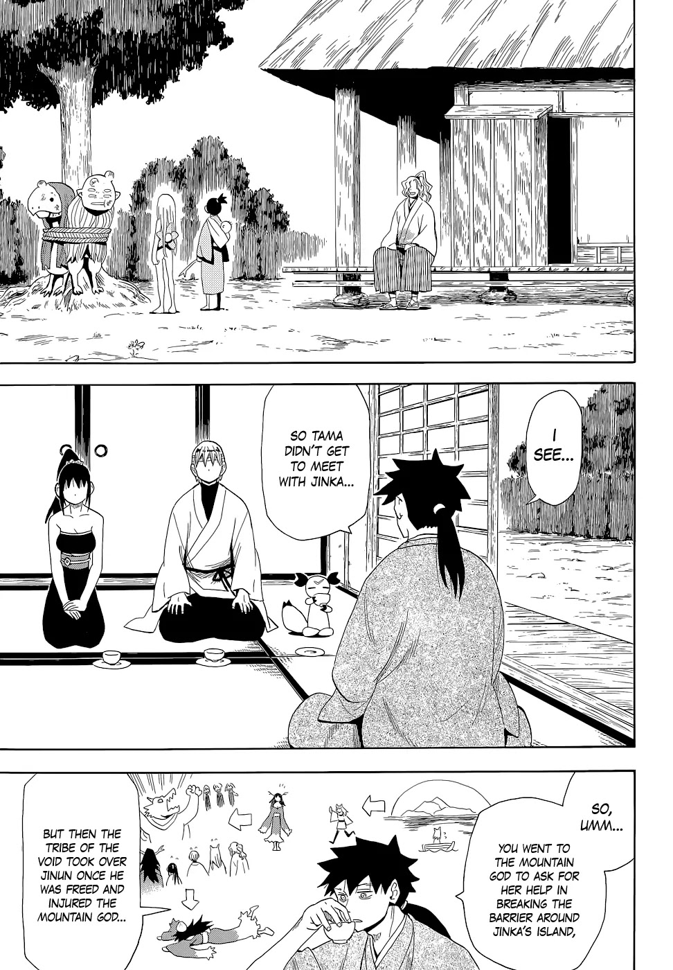 Sengoku Youko Chapter 65 page 9 - Chapter 65: Senya's Village