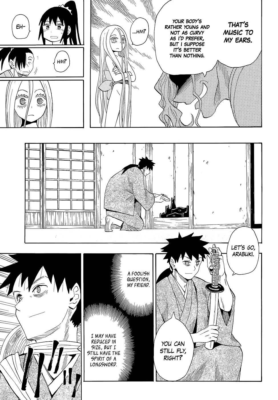 Sengoku Youko Chapter 66 page 11 - Chapter 66: Chasing the Thousand Demon Devil