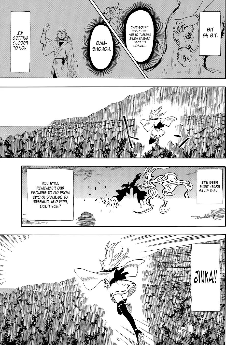 Sengoku Youko Chapter 66 page 15 - Chapter 66: Chasing the Thousand Demon Devil