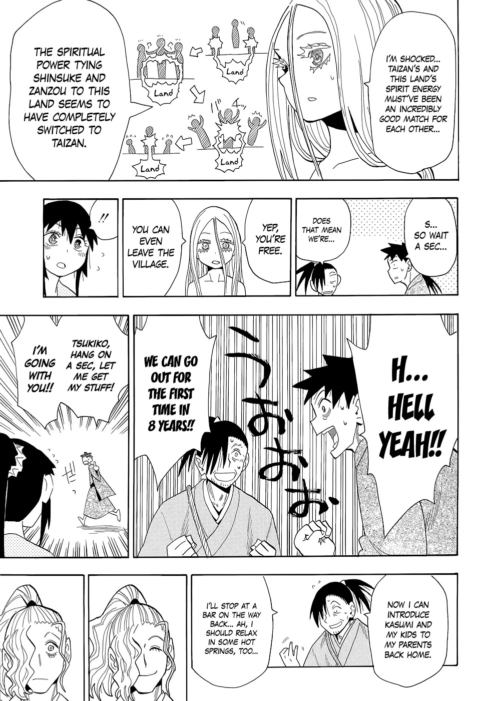 Sengoku Youko Chapter 66 page 9 - Chapter 66: Chasing the Thousand Demon Devil