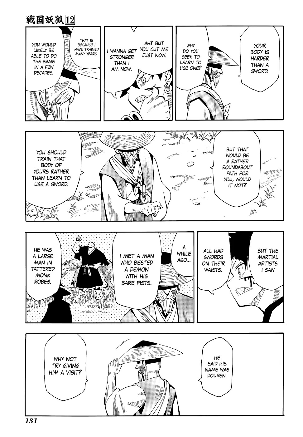 Sengoku Youko Chapter 68 page 15 - Chapter 68 : Mudo and Douren 002