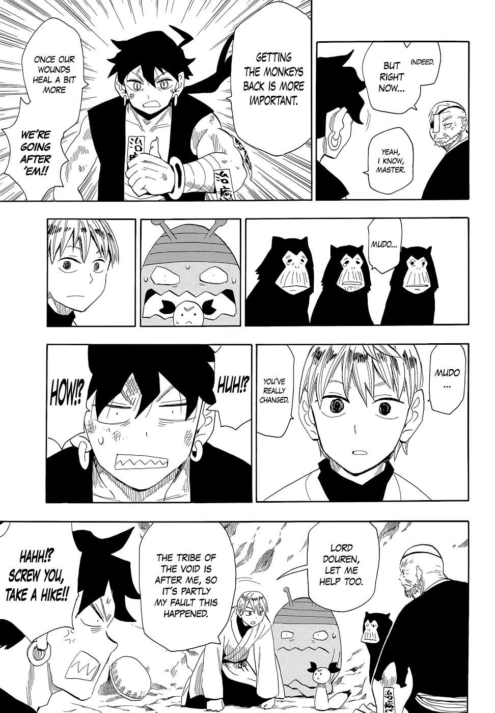 Sengoku Youko Chapter 68 page 21 - Chapter 68 : Mudo and Douren 002