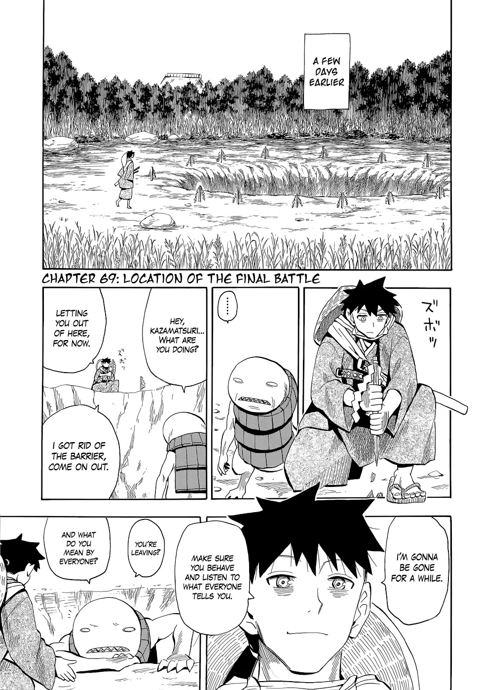 Sengoku Youko Chapter 69 page 1 - Chapter 69: Location of the Final Battle