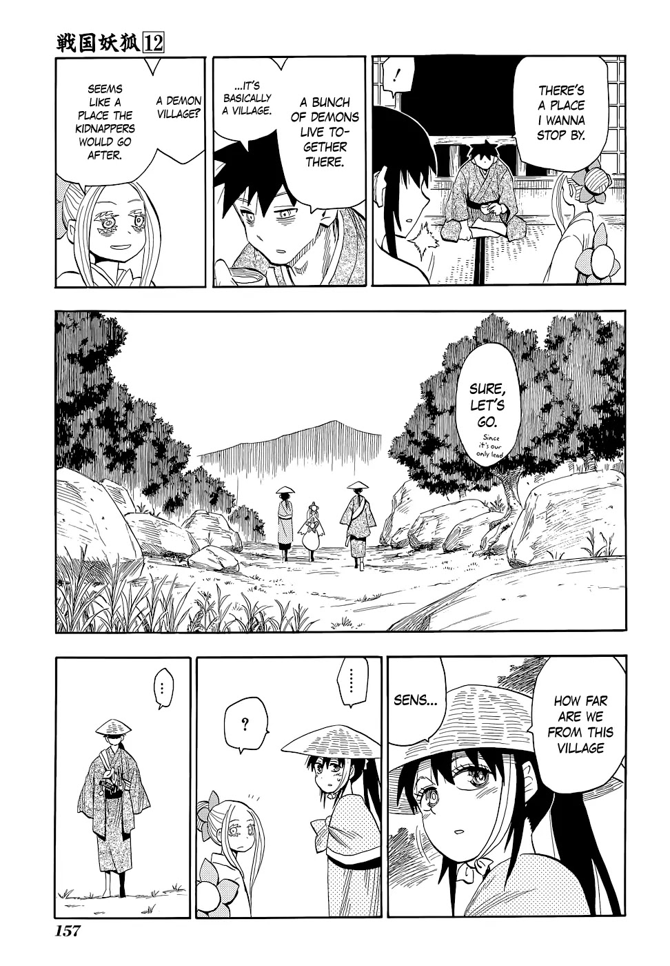 Sengoku Youko Chapter 69 page 13 - Chapter 69: Location of the Final Battle