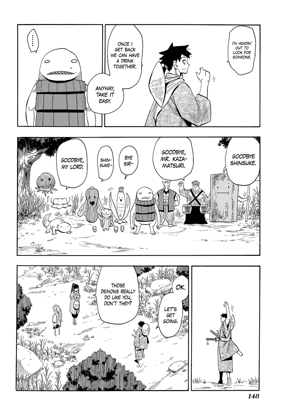 Sengoku Youko Chapter 69 page 4 - Chapter 69: Location of the Final Battle