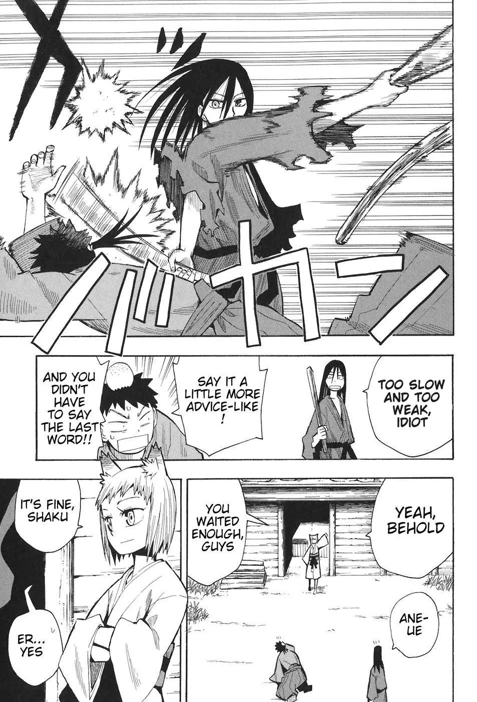 Sengoku Youko Chapter 7 page 9 - Chapter 7: Jinka and the Humans