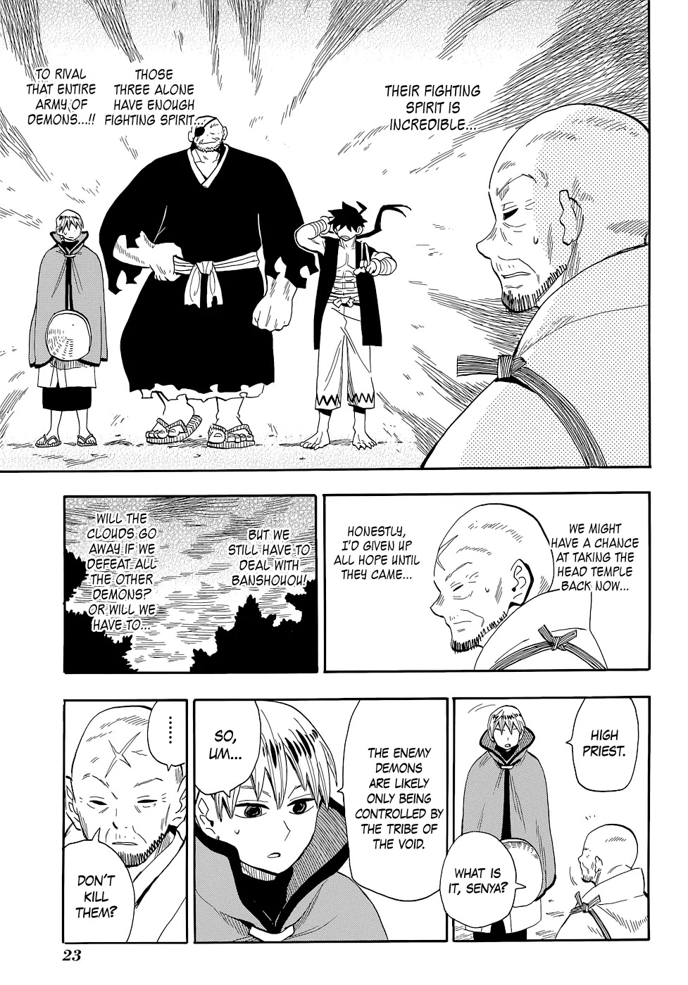 Sengoku Youko Chapter 70 page 22 - Chapter 70: Outbreak