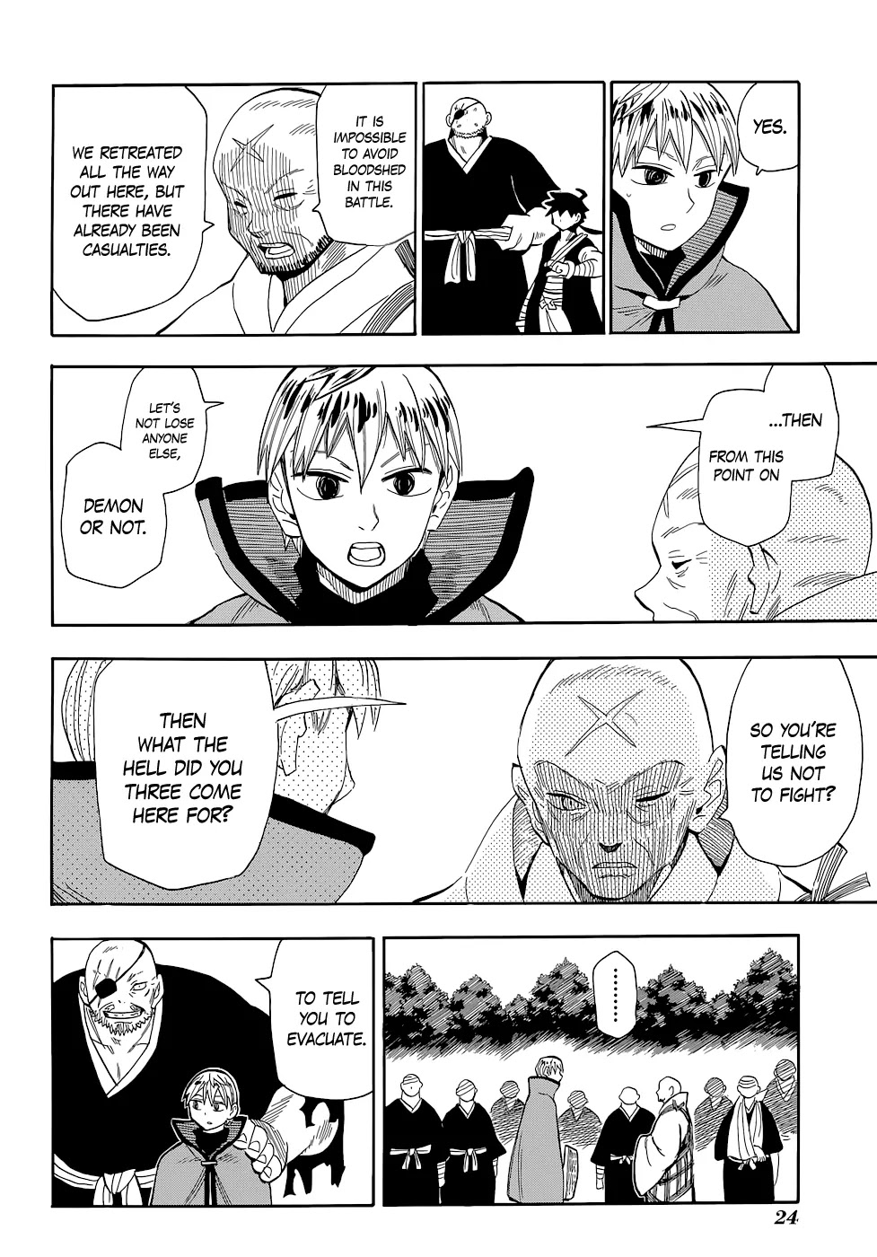 Sengoku Youko Chapter 70 page 23 - Chapter 70: Outbreak