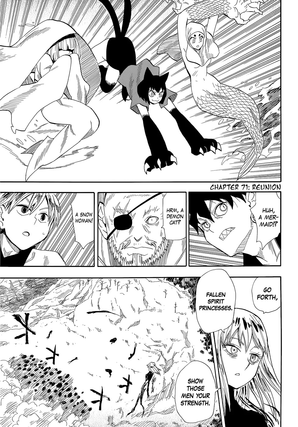 Sengoku Youko Chapter 71 page 1 - Chapter 71: Reunion