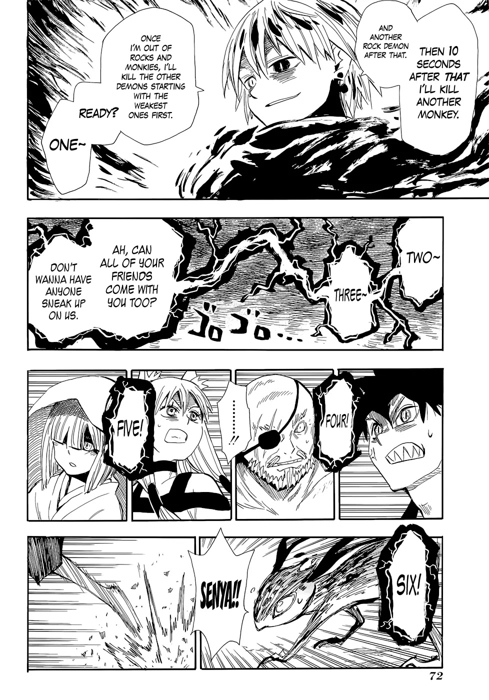 Sengoku Youko Chapter 72 page 12 - Chapter 72: Hostage