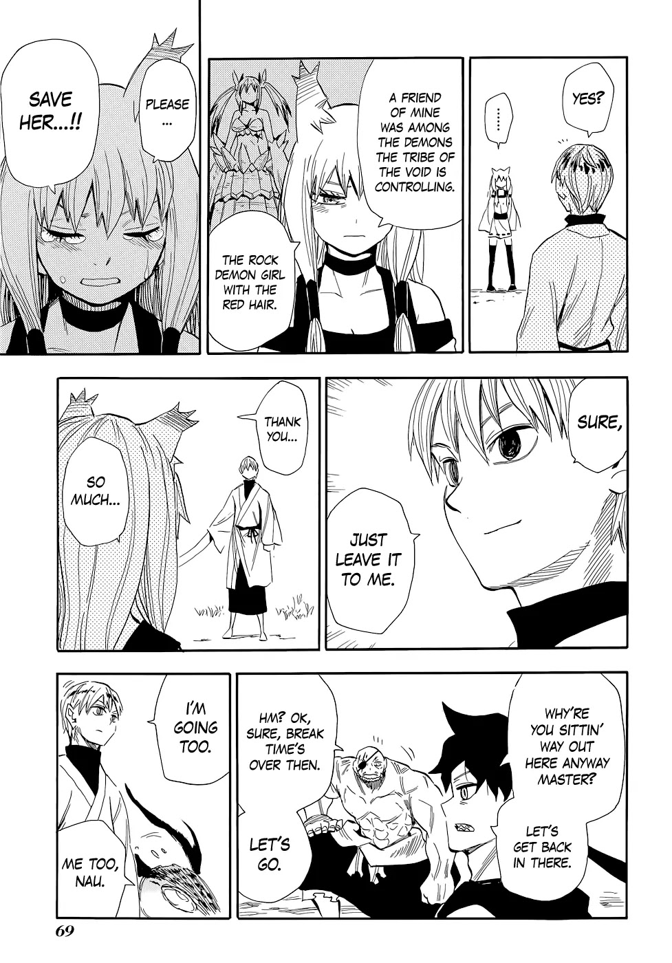 Sengoku Youko Chapter 72 page 9 - Chapter 72: Hostage