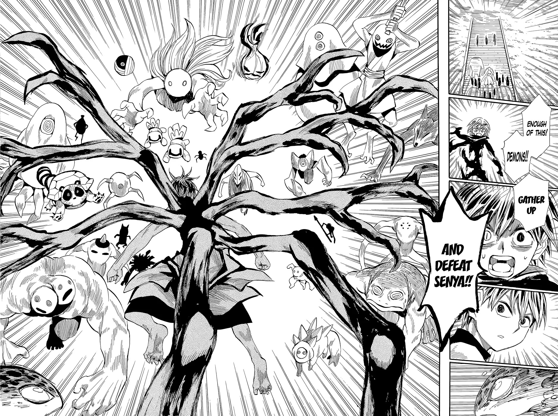 Sengoku Youko Chapter 73 page 12 - Chapter 73: Fierce Battle