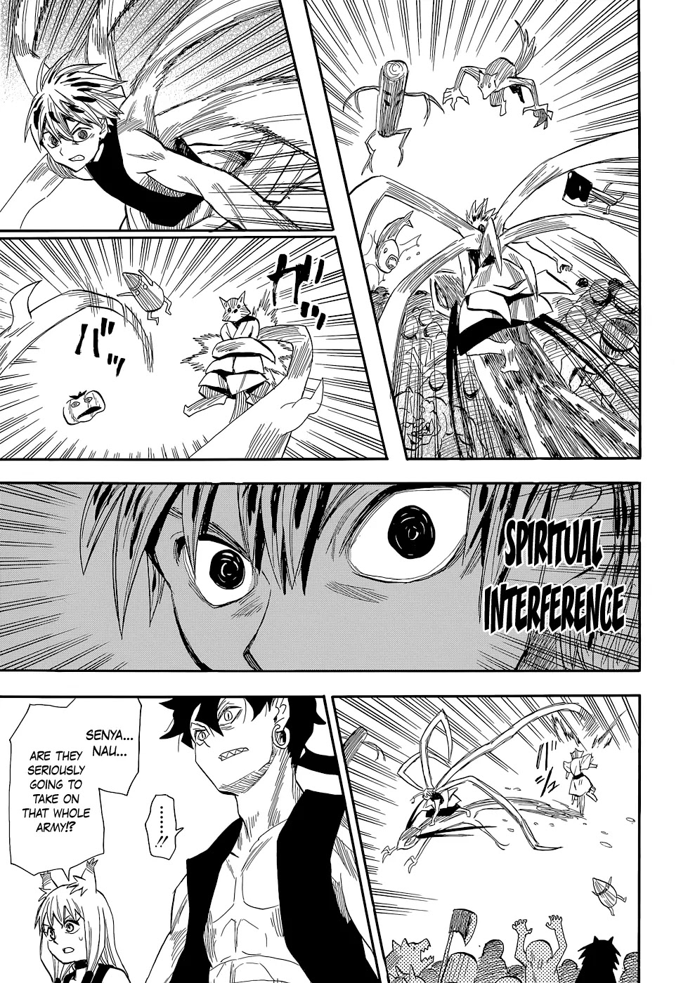 Sengoku Youko Chapter 73 page 14 - Chapter 73: Fierce Battle