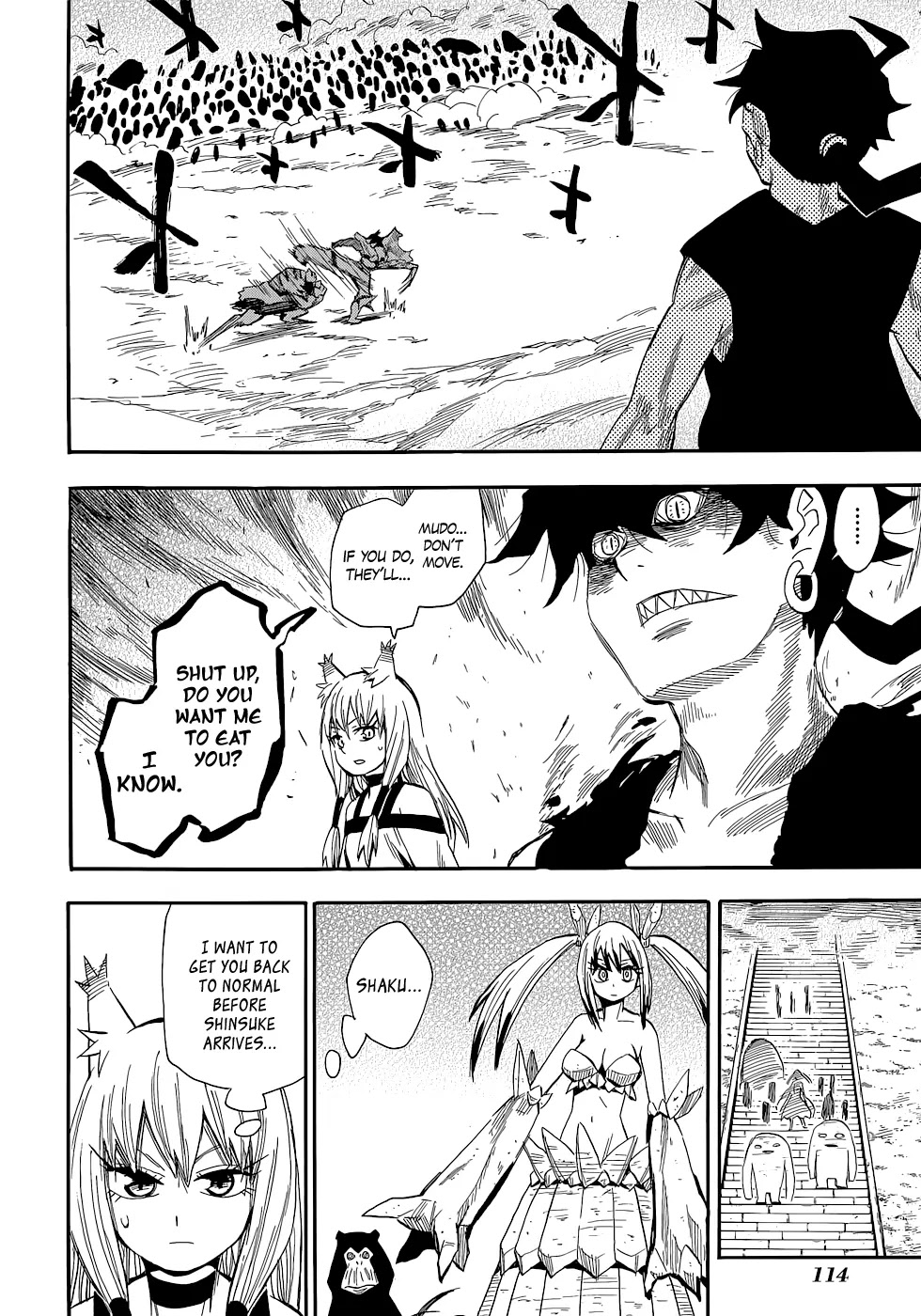 Sengoku Youko Chapter 73 page 23 - Chapter 73: Fierce Battle