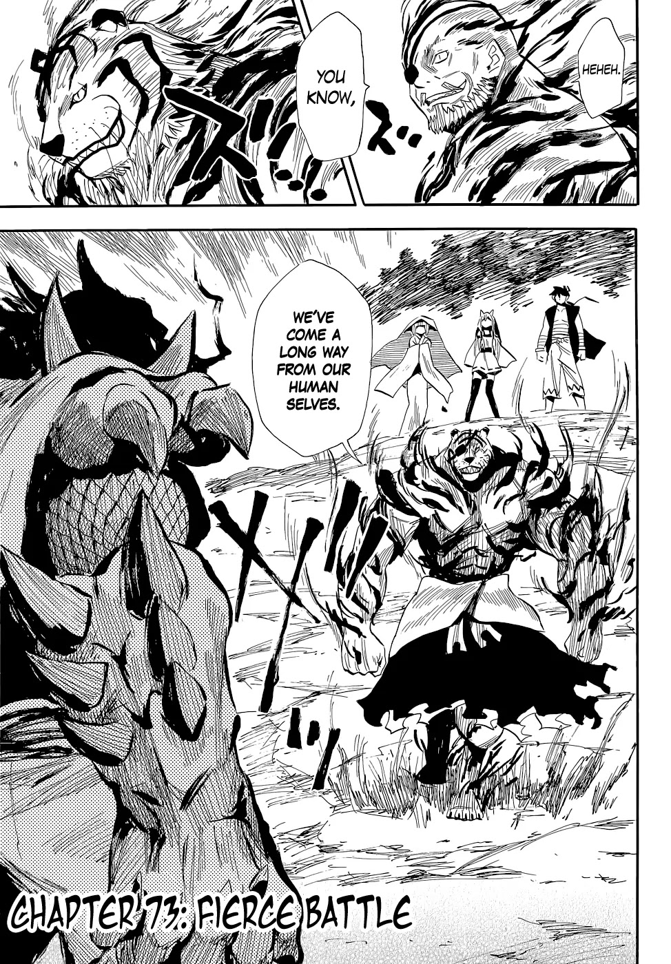 Sengoku Youko Chapter 73 page 5 - Chapter 73: Fierce Battle