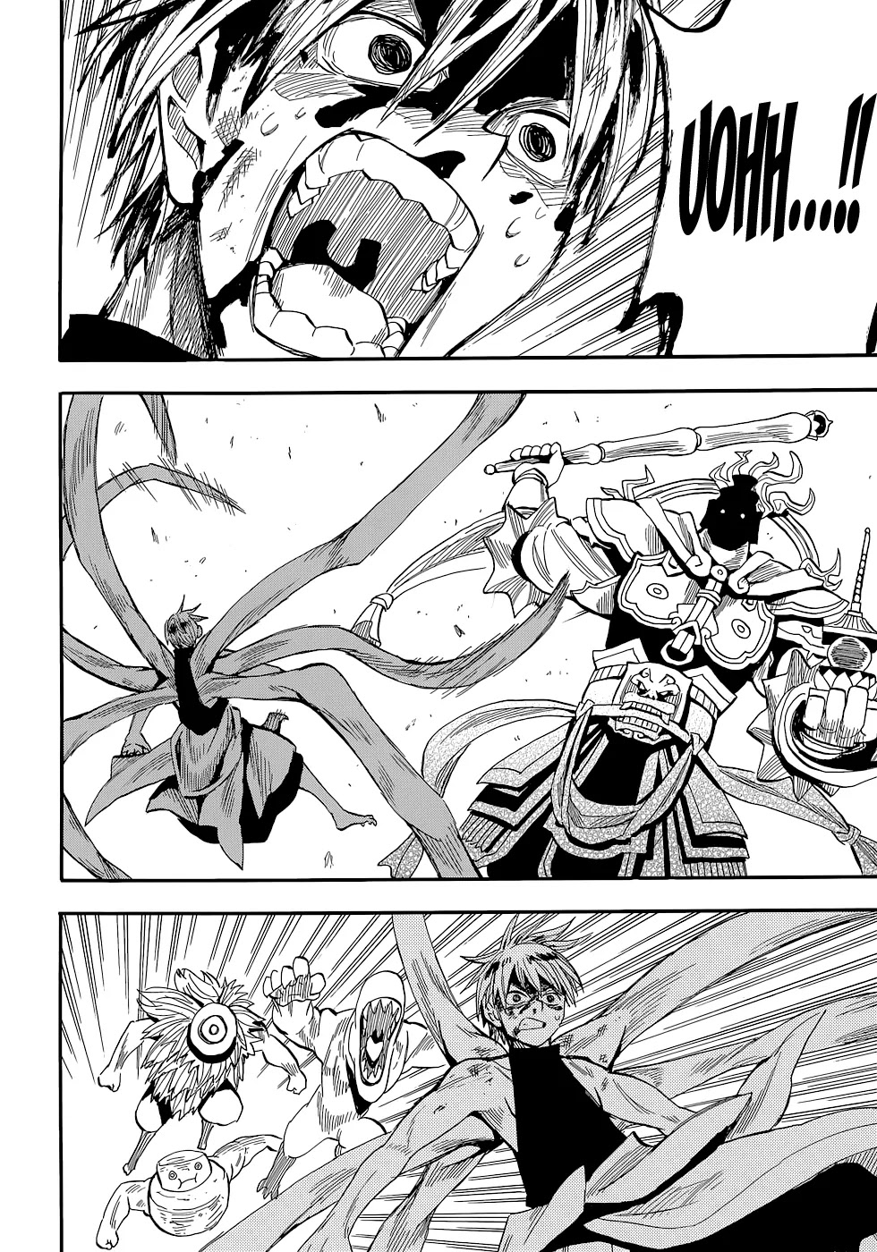 Sengoku Youko Chapter 74 page 10 - Chapter 74: Super War God Combination! Bishamonten Dangai