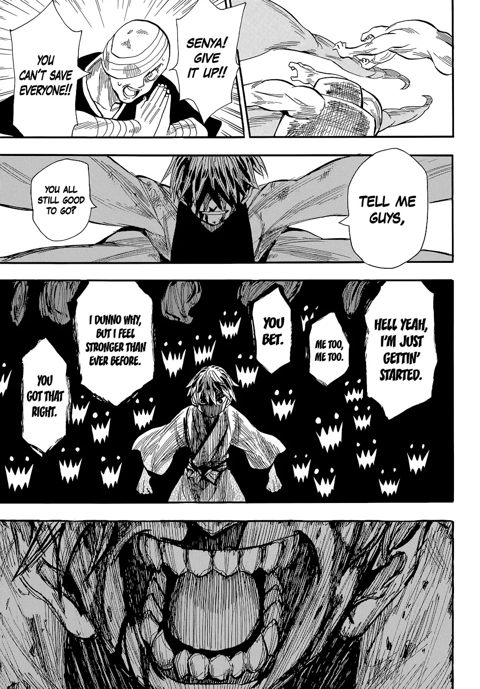 Sengoku Youko Chapter 74 page 13 - Chapter 74: Super War God Combination! Bishamonten Dangai