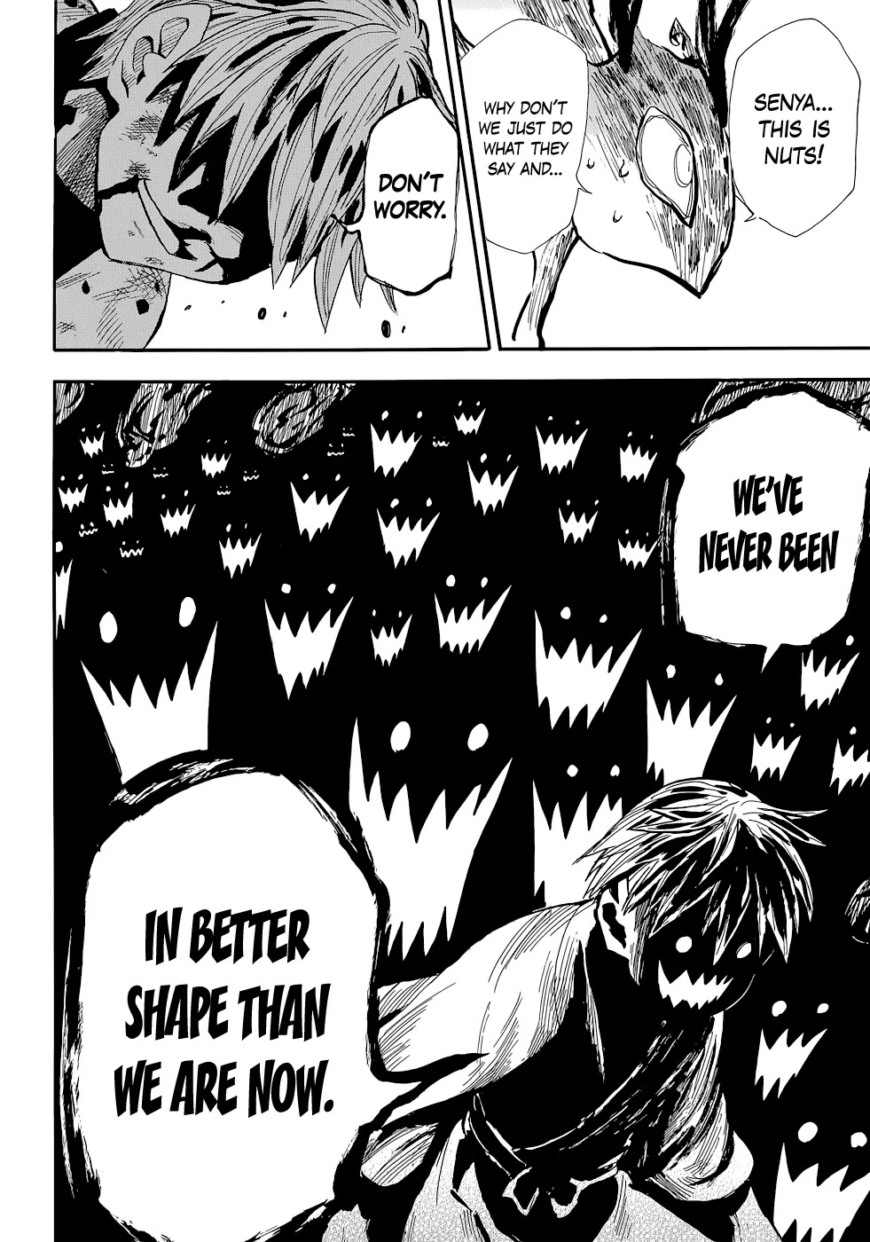 Sengoku Youko Chapter 74 page 15 - Chapter 74: Super War God Combination! Bishamonten Dangai