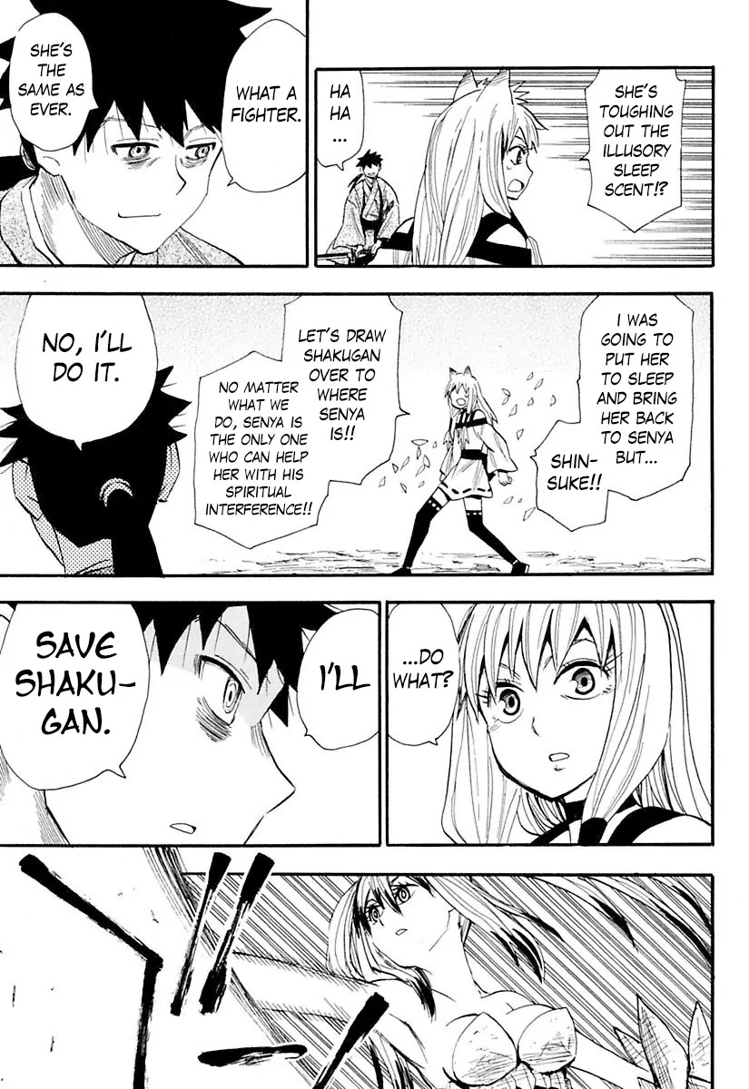 Sengoku Youko Chapter 76 page 11 - Chapter 76: Shakugan and Kazamatsuri Shinsuke