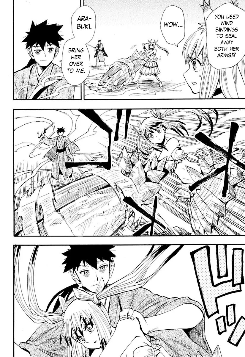 Sengoku Youko Chapter 76 page 14 - Chapter 76: Shakugan and Kazamatsuri Shinsuke